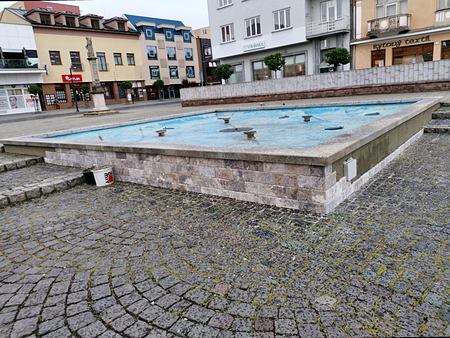 Rekonštrukcia fontány v Topoľčanoch
